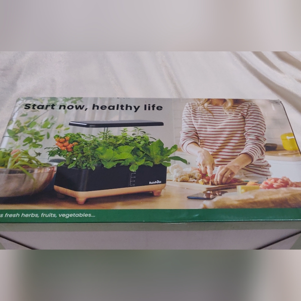 Rainpoint Hydroponic Indoor Vegetable And Herb Garden Planter - Picture 3 of 11
